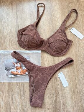 Somerfield Swim Brown Underwire Bikini